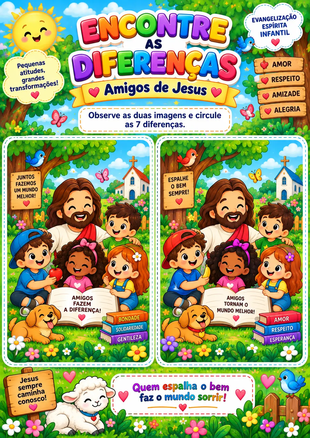 Atividade encontre as diferenças